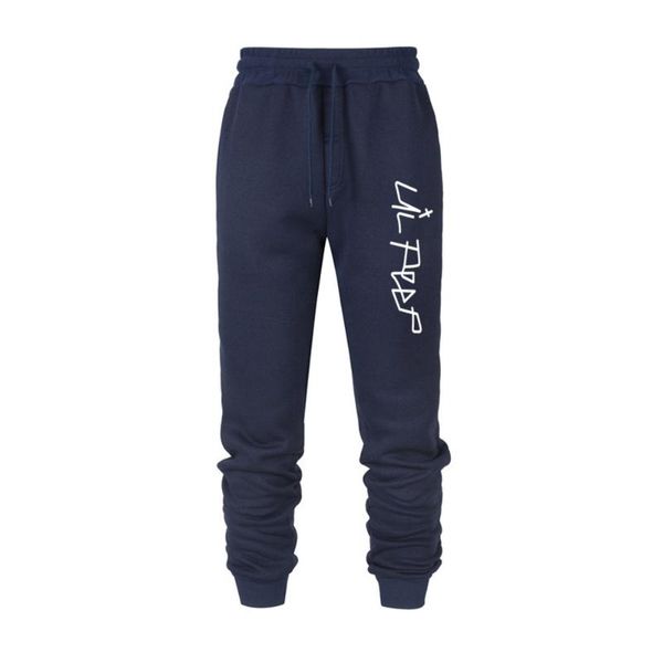 

men's pants hip-hop streetwear jogger sports women jogging high-quality fleece trousers love lil peep letter pri, Black