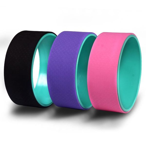 

yoga circles professional pilates wheel waist shape bodybuilding abs gym workout back training tool 4.8g resistance bands