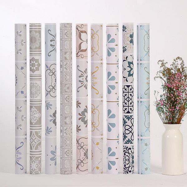 

wallpapers self adhesive bohemia wallpaper for walls in rolls bathroom kitchen flooring contact paper decor film waterproof stickers