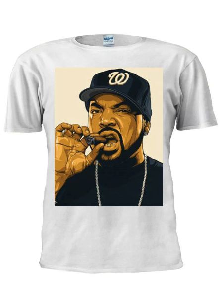 

West Coast Music ICe Cube Tee Hip Hop Rap T Shirt Men Women Unisex Tshirt M711, Mainly pictures