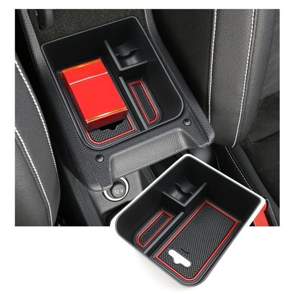 

car organizer ruiya armrest box storage for ibiza typ 6f/arona suv 2021 central control container auto interior accessories