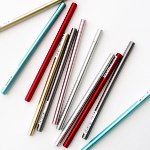 

gel pens 0.5mm plastic black ink pen school office writing supplies stationery