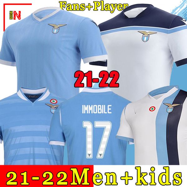 

21 22 lazio soccer jersey 2021 2022 lazio football shirt luis alberto j.correa camiseta de fÃºtbol immobile sergej maillot de foot uniforms, Black;yellow
