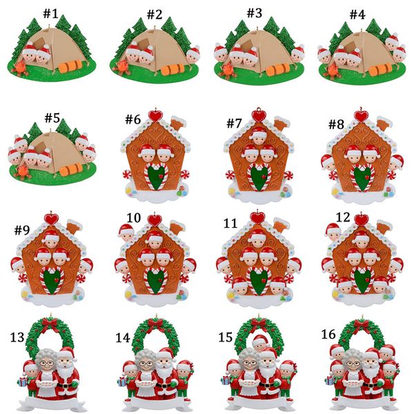 

christmas decoration xmas tree ornament family coffee cup house tent gloves elk of 2 3 4 5 6 7 8 party santa claus, Blue