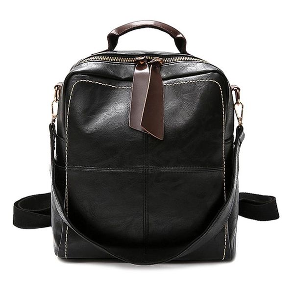 

fashion women's backpack travel leather handbag rucksack school shoulder bag bags