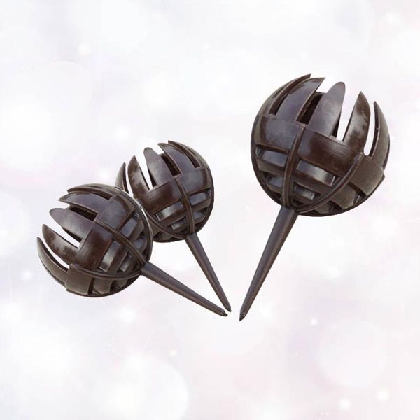 

planters & pots 20pcs grow organic fertilizer baskets bonsai container garden tool (coffee)