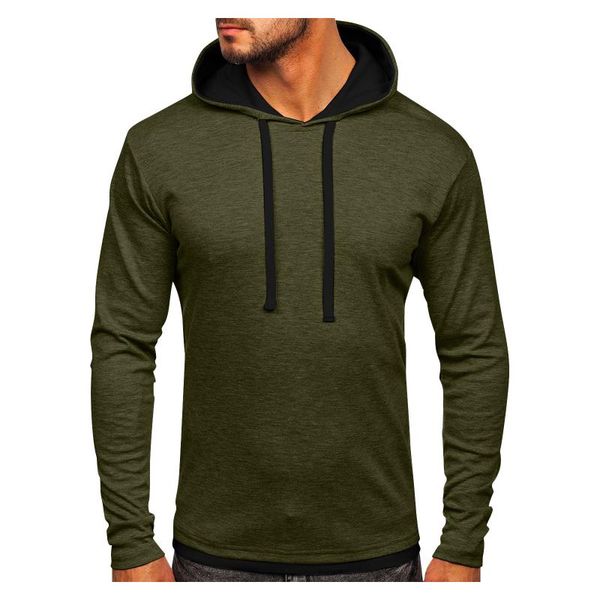 

men's hoodies & sweatshirts men harajuku sweatshirt long sleeve hoodie hooded autumn winter casual brand tracksuits, Black