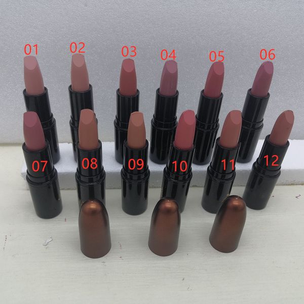 

nude shade lipstick velvet teddy myth honey love please me matte 3g mocha whirl color with sweet smell dhl ship