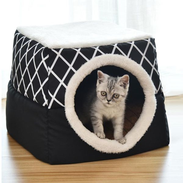 

cat beds & furniture pet house nest four seasons universal closed space villa kennel teddy supplies