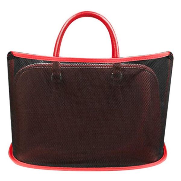 

car organizer net pocket handbag holder storage bag trunk for documents phone valuable items 1pc