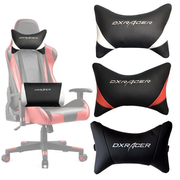 

seat cushions headrest in the car available leather hole-digging pillow neck auto safety massage supplies