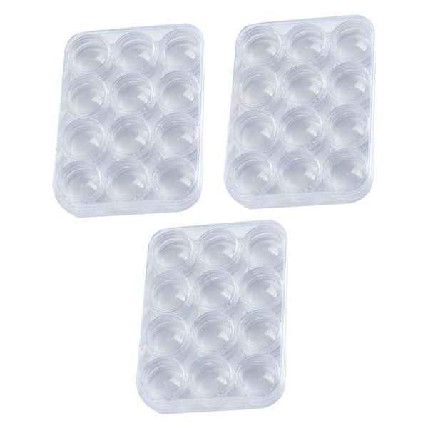 

nail art kits 3 sets small manicure accessories storage boxes decors
