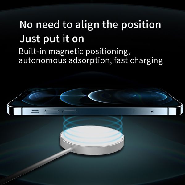 

aple magnetic wireless charger magsafer 15w fast charge magnetic wireless chargers