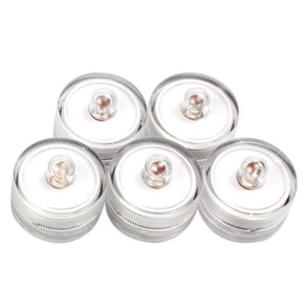 

led waterproof candle flash bead fish tank color lamp battery small bulb2022
