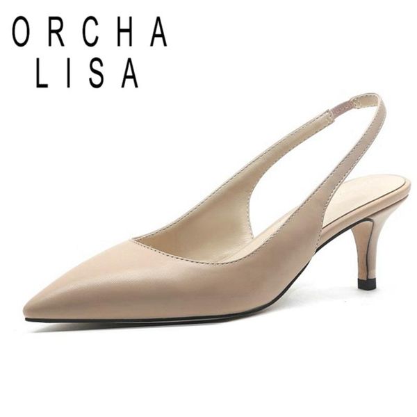 

2021 spring summer lady heeled sandals pointed toe 12cm thin high heels slip on big size 34-47 casual party c1782, Black