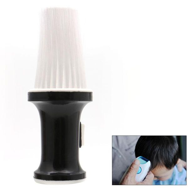 

hair brushes white black plastic salon neck duster refillable powder brush dropship, Silver