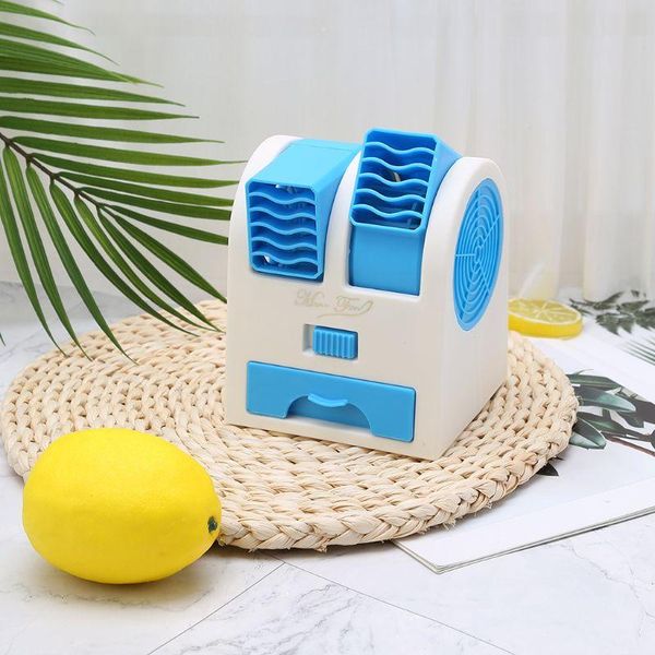 

portable mini bladeless fan adjustable double air outlet deskusb cooling fans electric