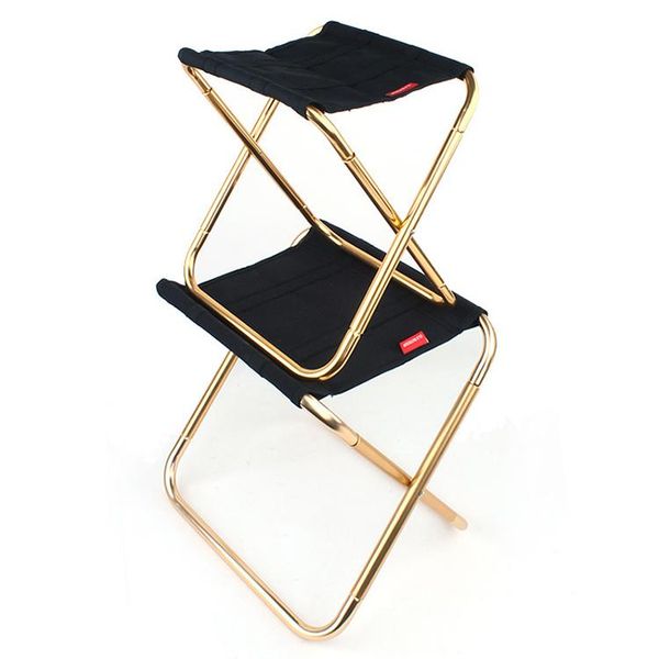 

camp furniture portable folding beach chairs foldable stool for outdoor fishing hiking bbq picnic lightweight aluminum alloy oxford seat