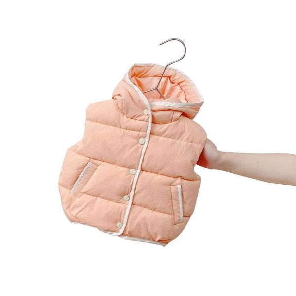 

brand children's sleeveless jacket winter ultralight down cotton vest slim windproof warm waistcoat, Camo