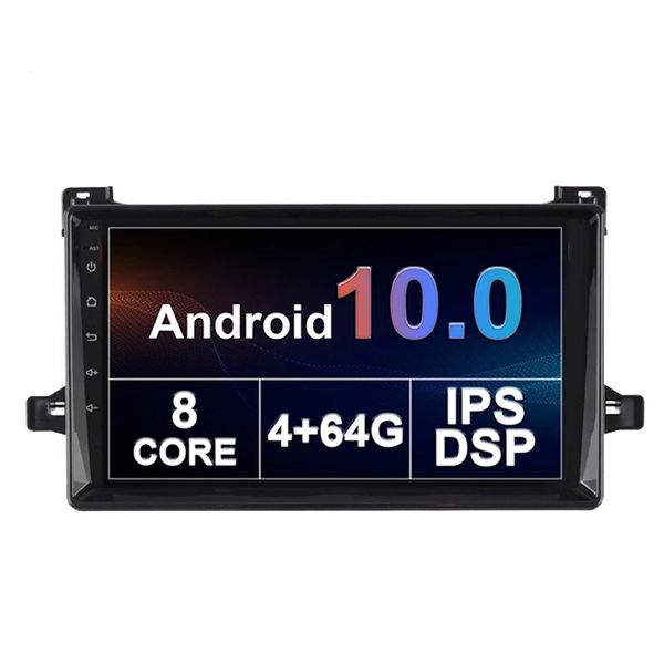 Car dvd Stereo Head Unit GPS Audio Radio Player per TOYOTA PRIUS-2016 + 9 ''Android 10.0 Touch Screen supporto controllo del volante