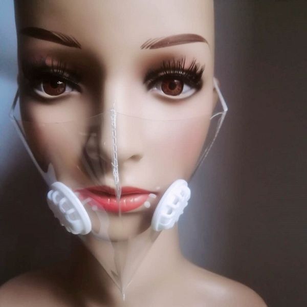 

transparent mask children pvc transcent life anti fog and dust