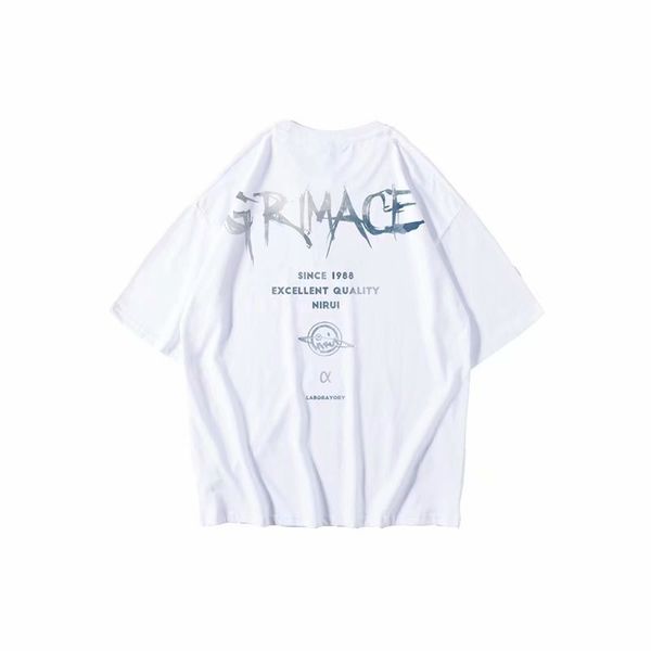 

chrysanthemum print men's hip-hop t-shirt comfortable and breathable fashion street daily travel home party, White;black