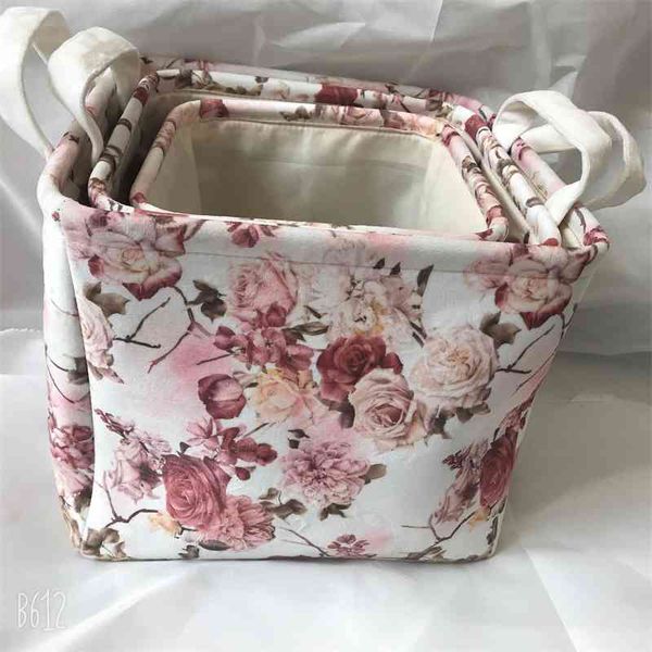 

flannelette basket desksundries cosmetics storage