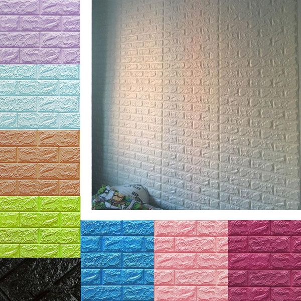 

wallpapers 3d brick wallpaper peel and stick wall panel living room stickers bedroom kids self adhesive papers home decor