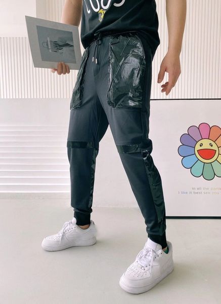 

2021 men pants summer sweatpants trend full fashi length lightweight sweatpants jogging women essentials essentials track pants new, Black