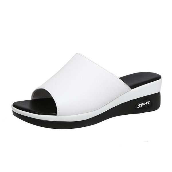 

slippers women summer home slides beach shoes flats sandals 36-45, Black