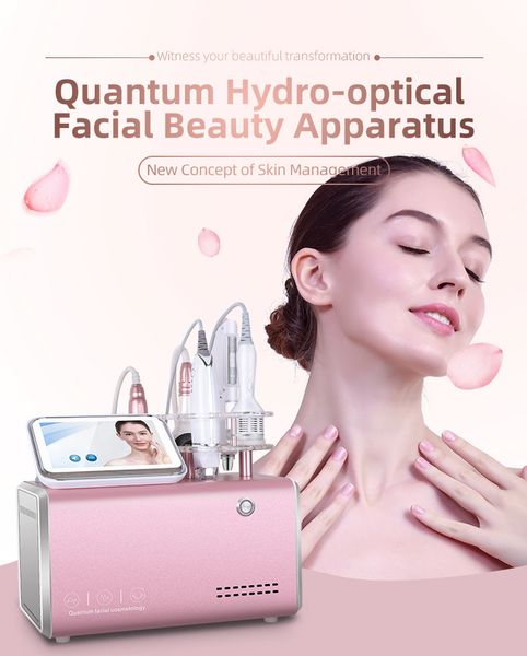 M￡quina de emagrecimento 5 em 1 EMS Mesogun RF Skin Whitening Vacuum Face Machine