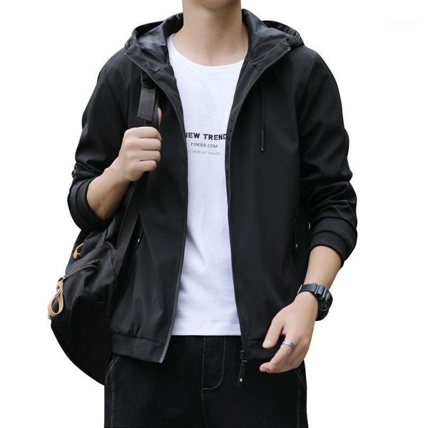 

men's jackets pasbos korean version man coat trendy winter clothing slim 2021 autumn coats men jacket clothes for, Black;brown