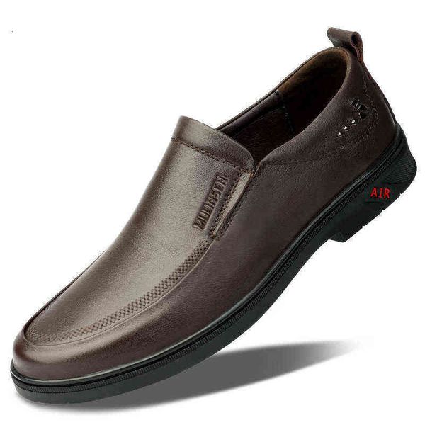 

mullinson's big wharf layer cowhide rubber sole leisure breathable fashion busins leather sho men's, Black