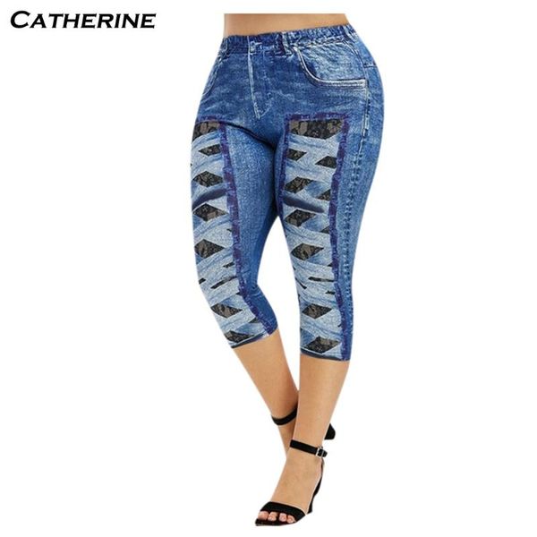 

women's jeans casual women ripped hole denim femme high waist skinny slim pencil pants plus size jean summer 2021, Blue