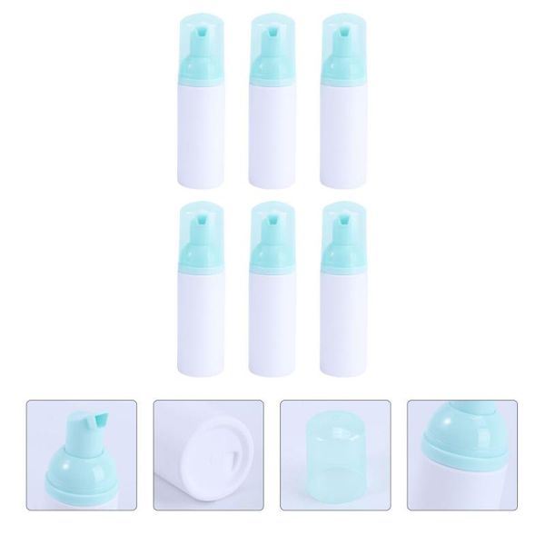 

storage bottles & jars 6pcs foaming soap shampoo making dispenser