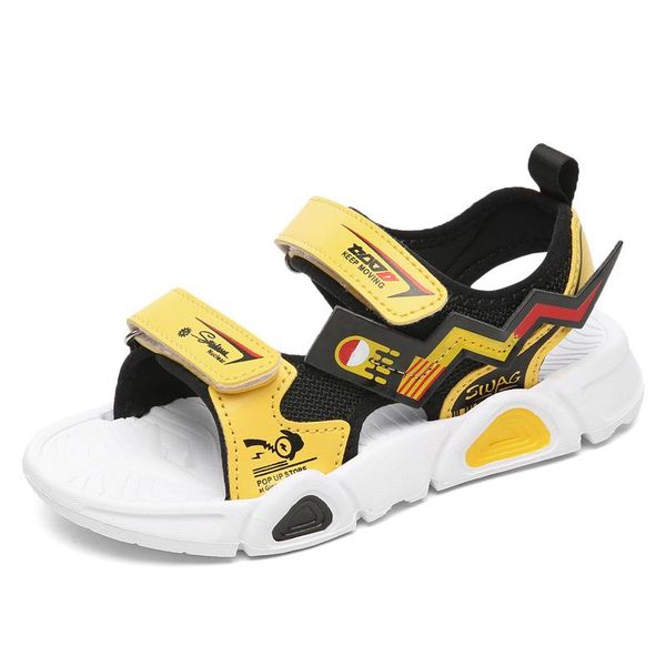 

sandals kids arrival summer children infant shoes cool casual boys comfortable shoe drop beach footwear, Black;red