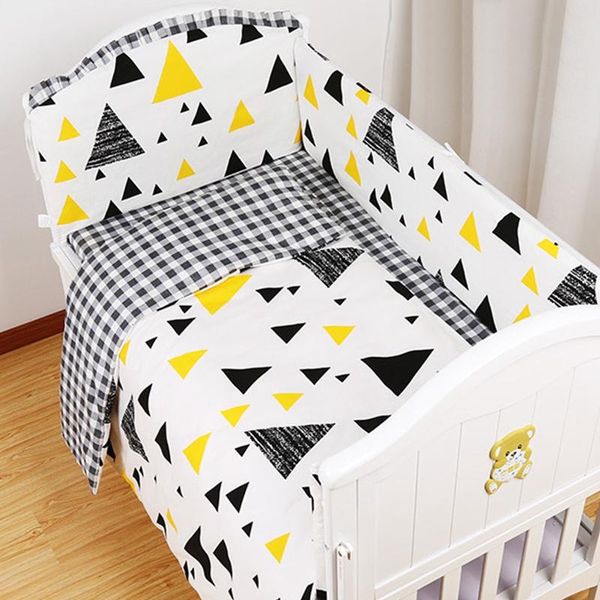 

bedding sets baby crib set toddler bed bumper cotton comfortable protector children's kids room decor for boys girls