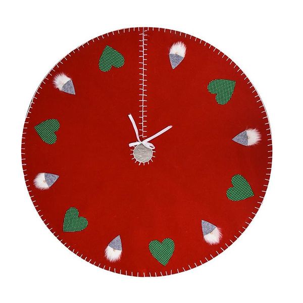 

christmas decorations home decor/diy house/non-woven fabric stickers tree skirt//christmas decorations/love skirt