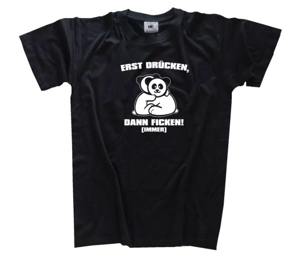 

pandas-first pressing shagging t-shirt s-xxxl, White;black
