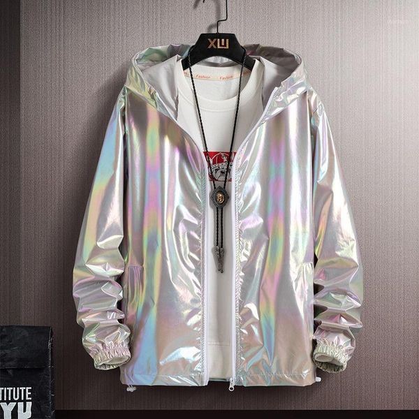 

men's jackets 2021 men summer fashion breathable sportswear skin clothing uv protection wear hooded coat male thin sun-proof w180, Black;brown