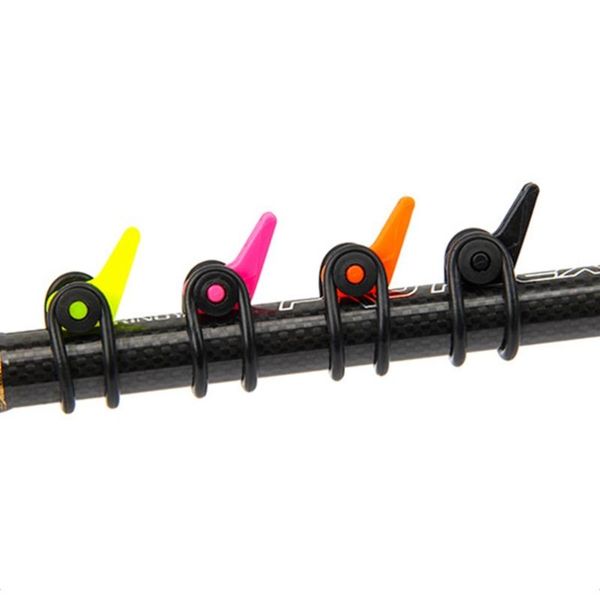 

4pcs fishing pole hook keepers bait holders easy secure lures jig hooks for rod accessories