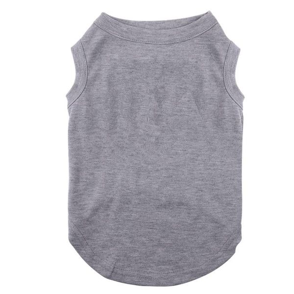

dog apparel m-2xl summer cotton puppy blank shirt clothes soft plain doggy vest cat bottoming t shirts for small medium large dogs