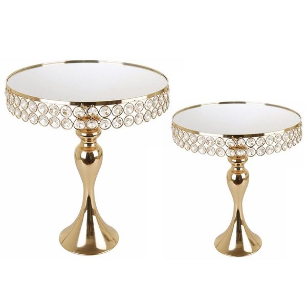 

other bakeware round cake holder stand glass mirror cupcake dessert display rack for birthday party wedding