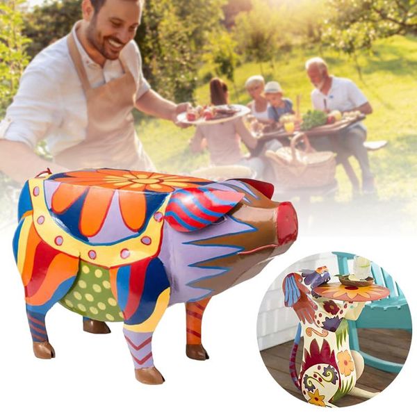 

garden decorations cute display mold dÃ©coration de jardin attractive realistic delicate outdoor innovative painted pig statue for home