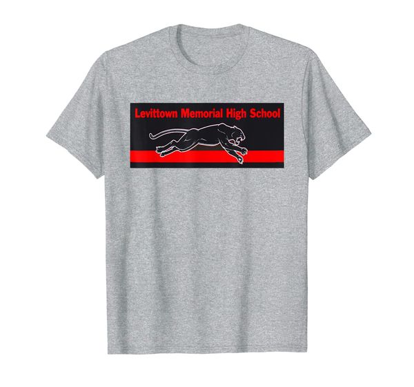 

levittown memorial panthers pride t-shirt, White;black