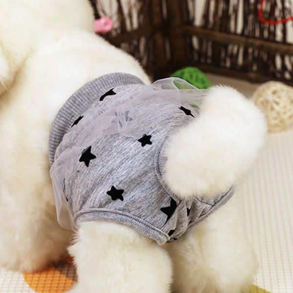 

dog apparel cotton female diaper physiological pants yorkshire washable sanitary panties shorts underwear lace edge for small dogs pant