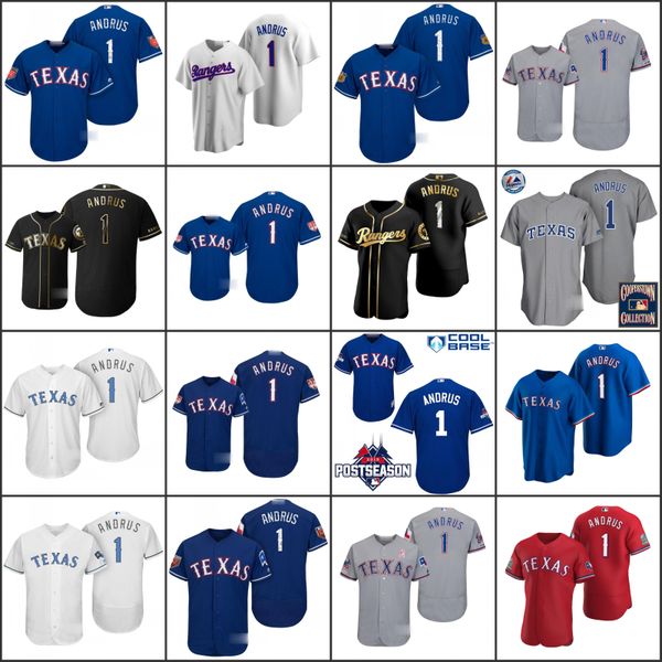 

texas rangers men 1 elvis andrus women youthjerseys, Black;red