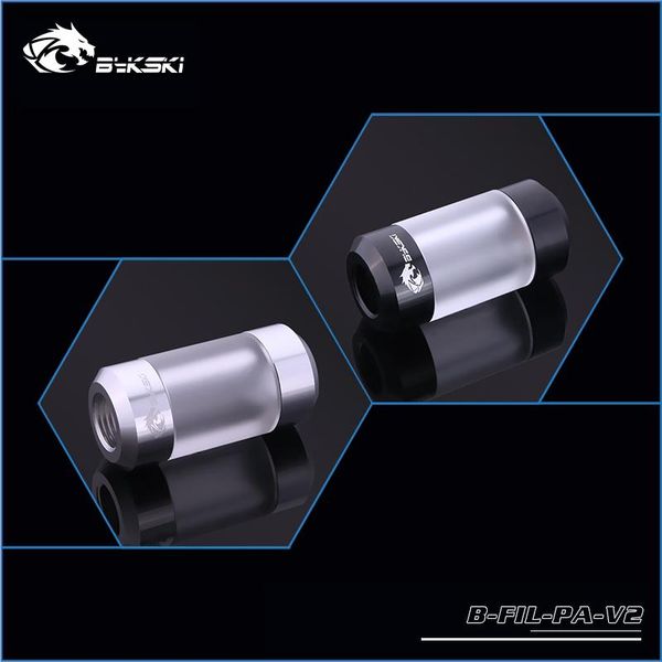 

bykski double female filter,g1/4",pmma acrylic connector,water cooler heatsink gadget b-fil-pa-v2 fans & coolings