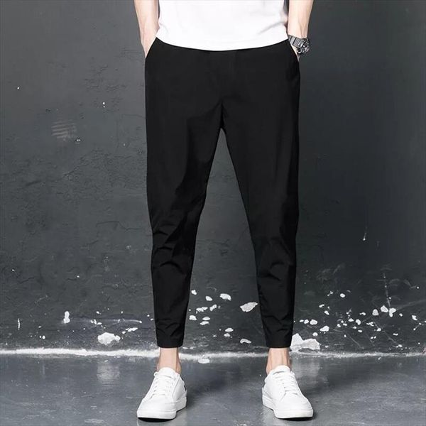 

harem summer casual sweatpants joggers women pant breathable male leggings loose black fashion ankle length trousers
