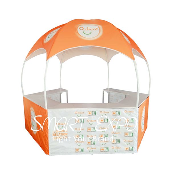 

3x3m portable event booth tent for branding advertising display with custom full color printing graphics